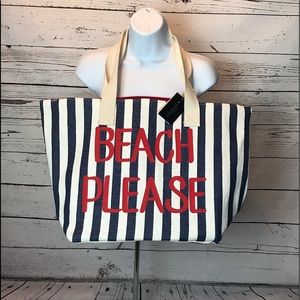 INSULATED LARGE BEACH TOTE